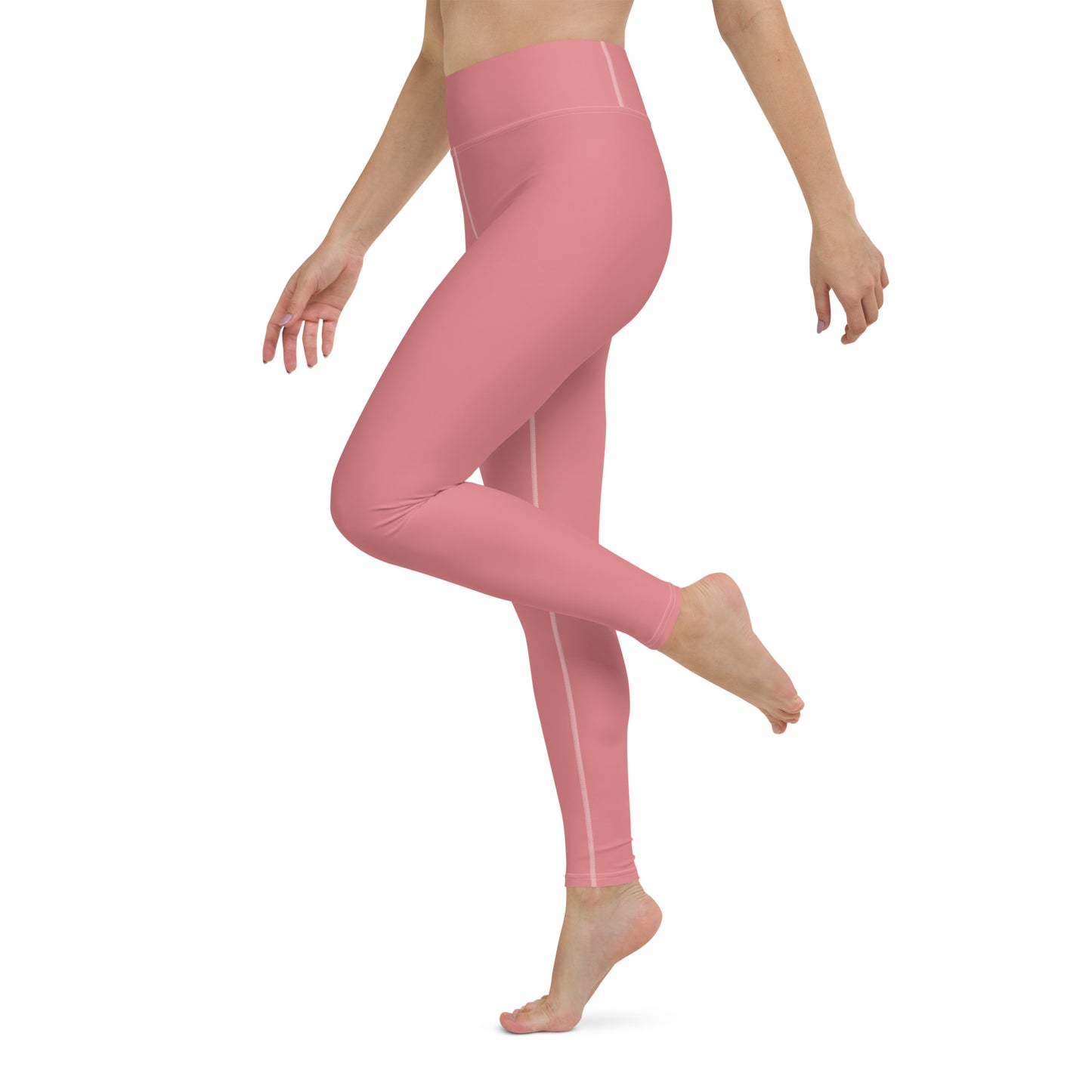 CS0011 - 02013 - Ski Bunny Yoga Leggings (Matching Pink)