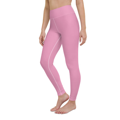 CS0047 - 02013 - Love Skiing/Women's Yoga Leggings (Matching Pink)