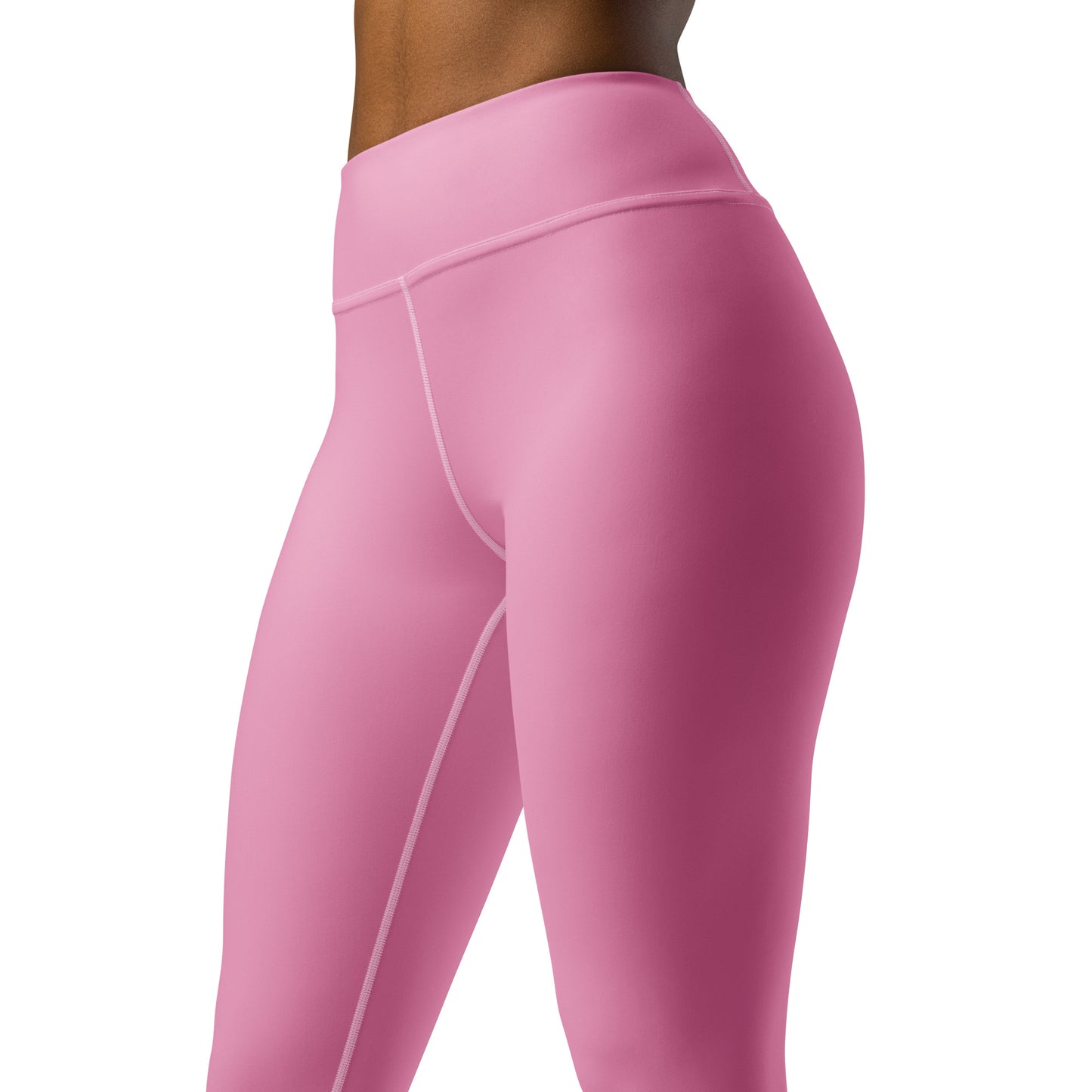 CS0047 - 02013 - Love Skiing/Women's Yoga Leggings (Matching Pink)