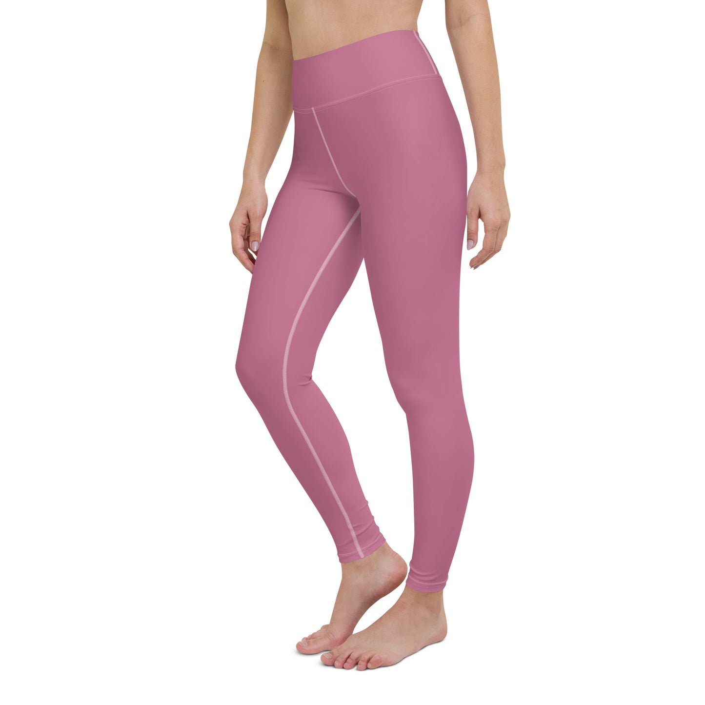 CS0047 - 02013 - Love Skiing/Women's Yoga Leggings (Matching Mauve)