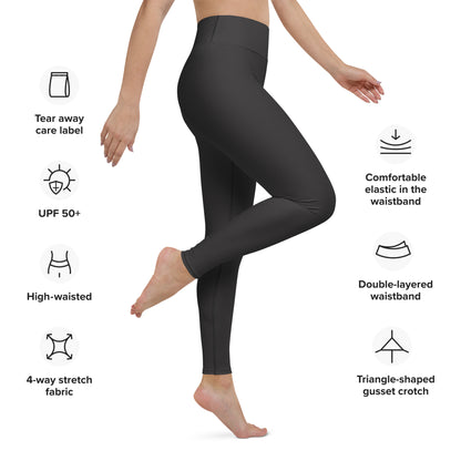 CS0031 - 02013 - Just Ski It Yoga Leggings (Matching Black)