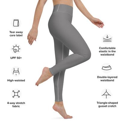 CS0031 - 02013 - Just Ski It Yoga Leggings (Matching Gray)