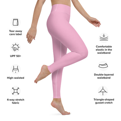 CS0027 - 02013 - LOVE2SKI Yoga Leggings (Matching Pink)