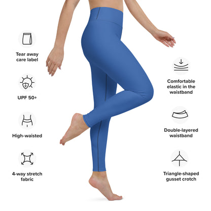 SSASC0021 - 02013 Women's Yoga Leggings (Matching Blue)