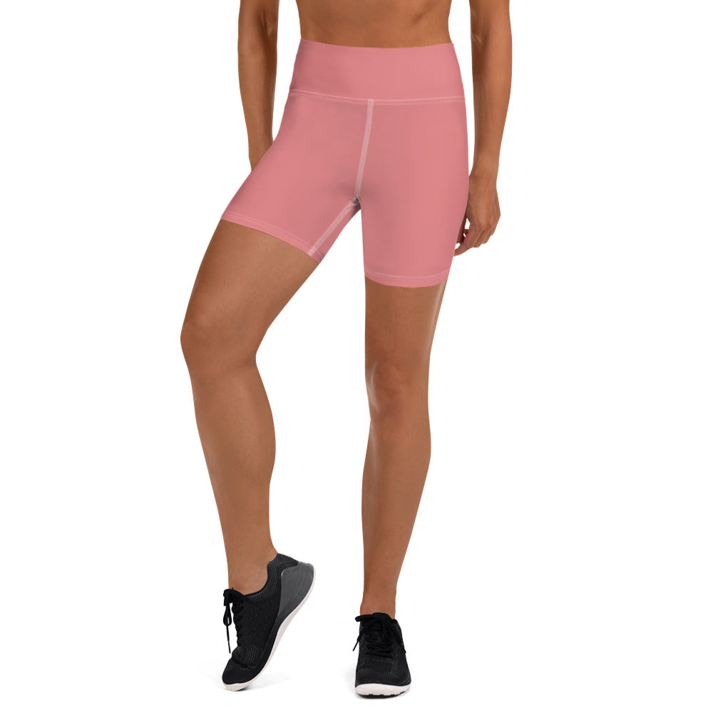 CS0011 - 02013 - Ski Bunny Yoga Shorts (Matching Pink)