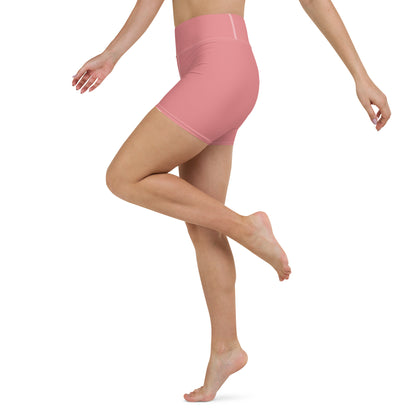 CS0011 - 02013 - Ski Bunny Yoga Shorts (Matching Pink)