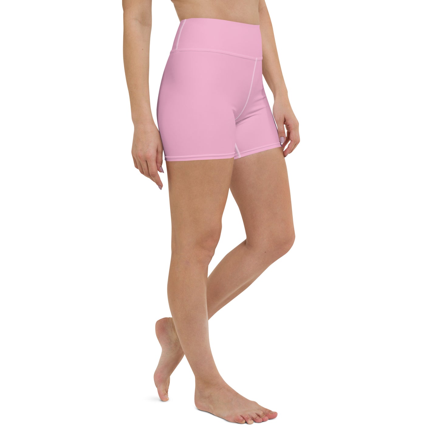 CS0027 - 02013 - LOVE2SKI Yoga Shorts (Matching Pink)