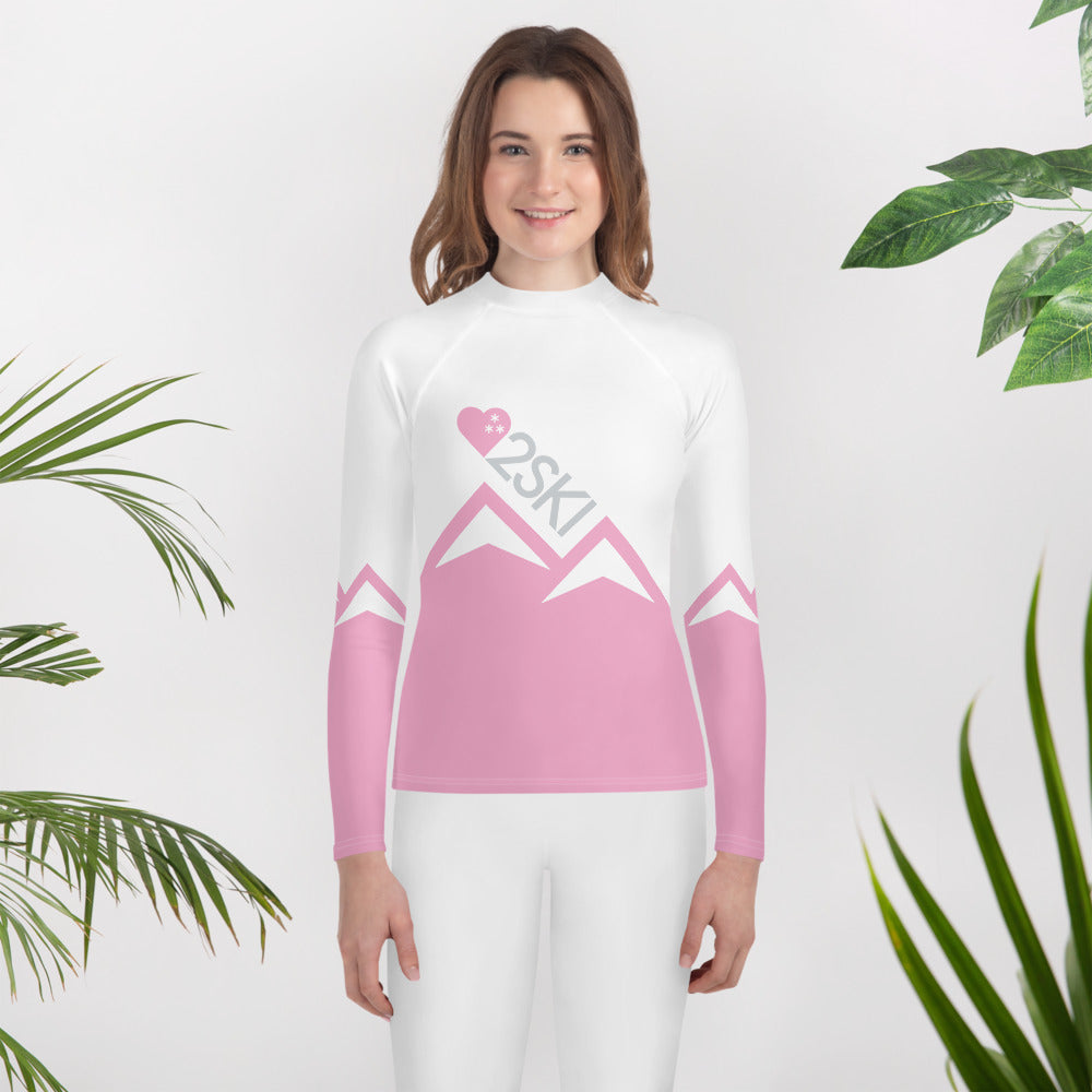 CS0027 - 03008 - LOVE2SKI Youth Rash Guard