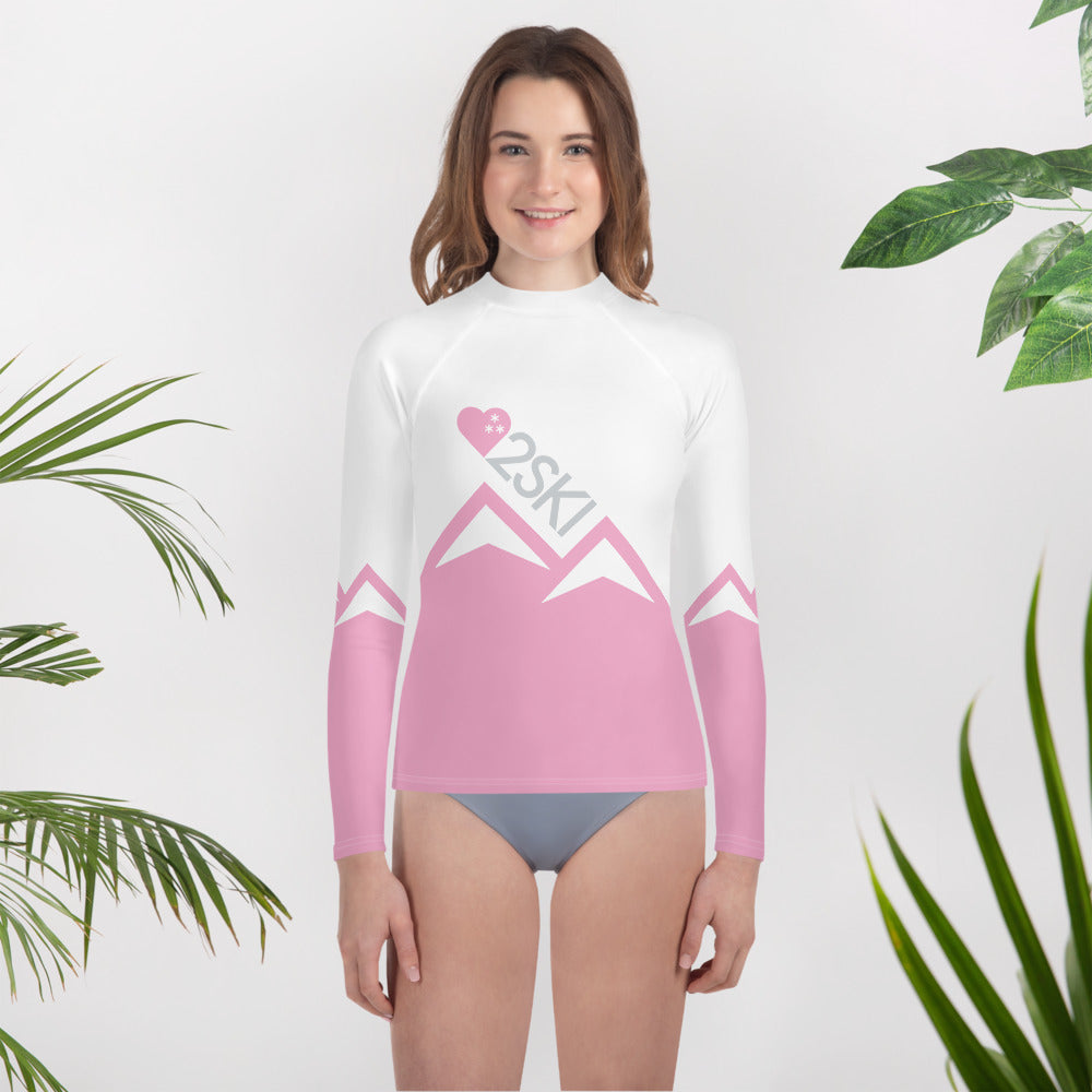 CS0027 - 03008 - LOVE2SKI Youth Rash Guard