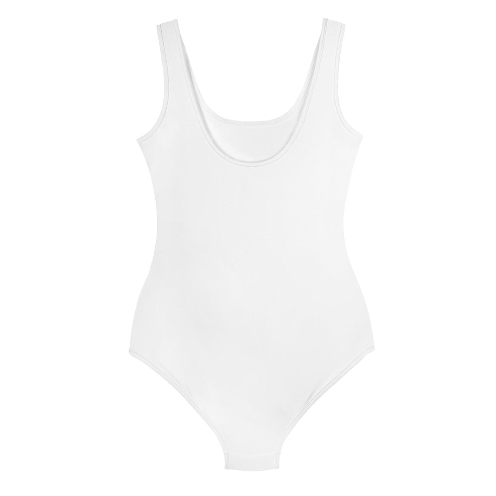 CS0047 - 03008 - AOP Love Skiing/Women's Youth Swimsuit