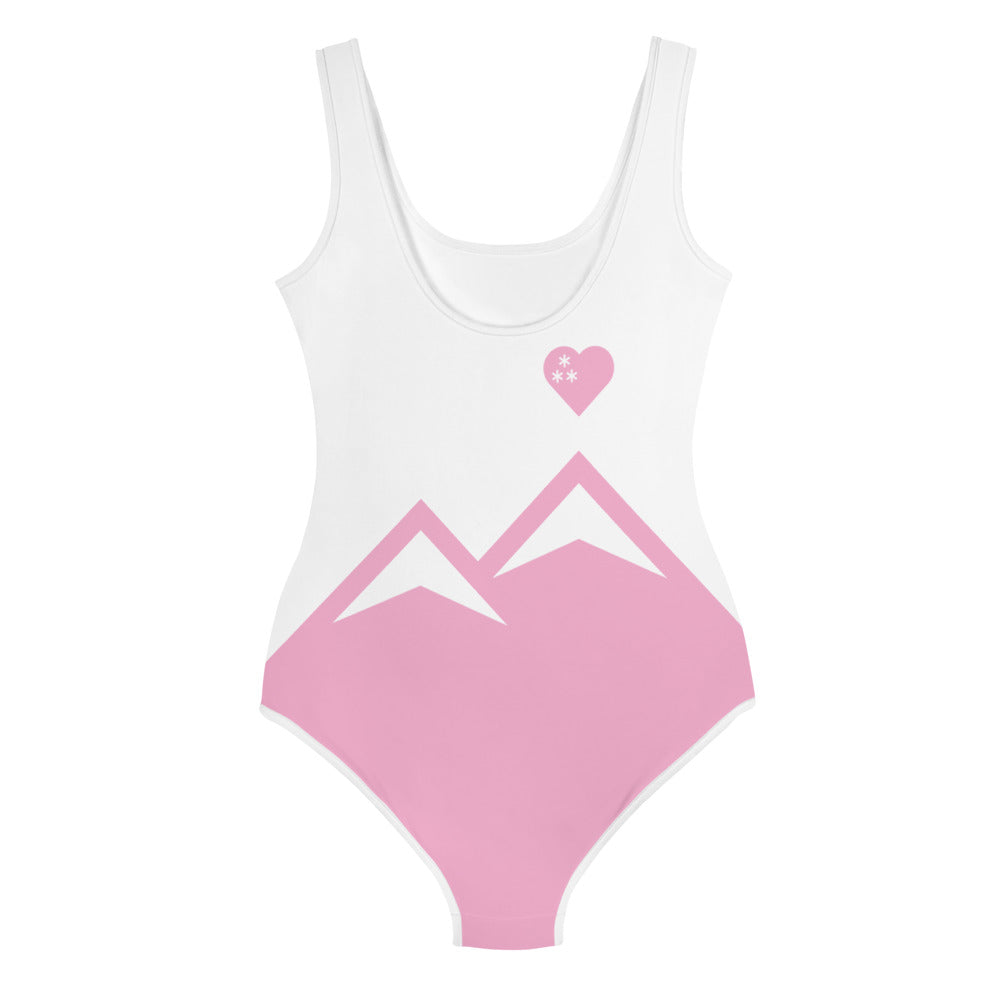 CS0027 - 03013 - AOP LOVE2SKI Youth Swimsuit