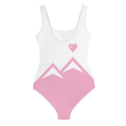 CS0027 - 03013 - AOP LOVE2SKI Youth Swimsuit