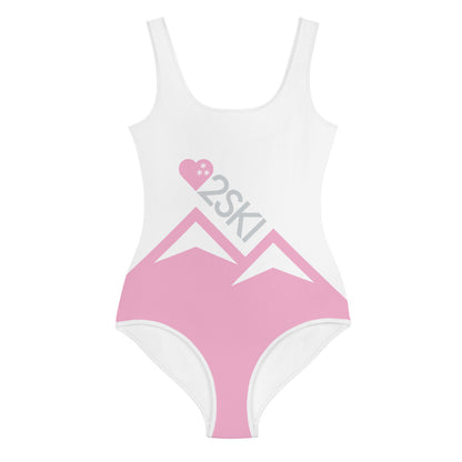 CS0027 - 03013 - AOP LOVE2SKI Youth Swimsuit