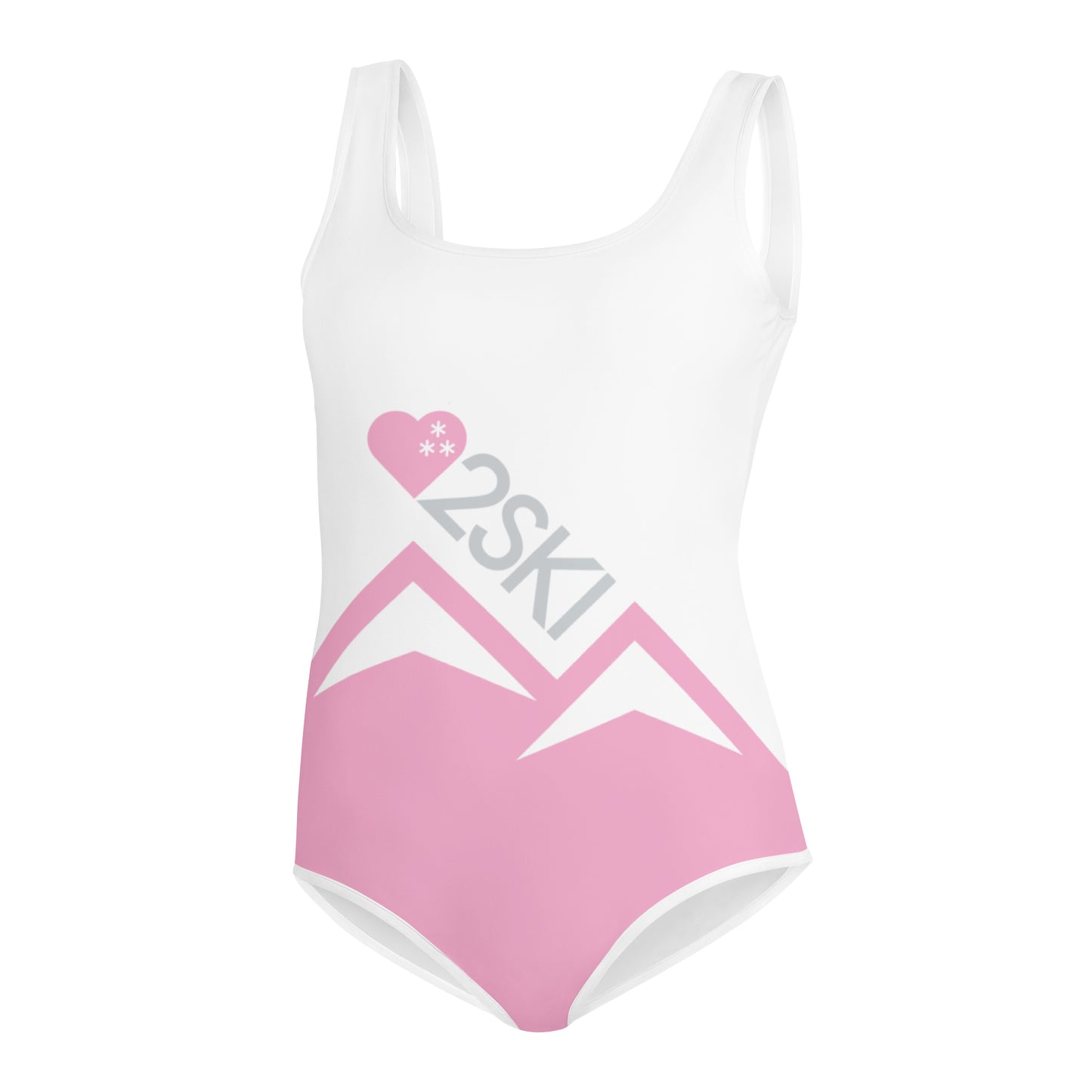 CS0027 - 03013 - AOP LOVE2SKI Youth Swimsuit