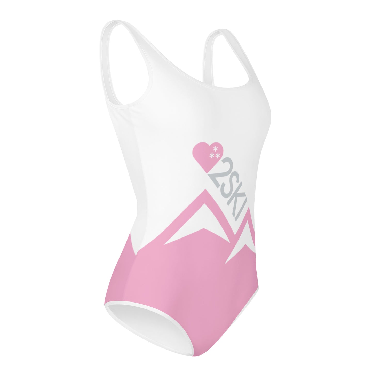 CS0027 - 03013 - AOP LOVE2SKI Youth Swimsuit