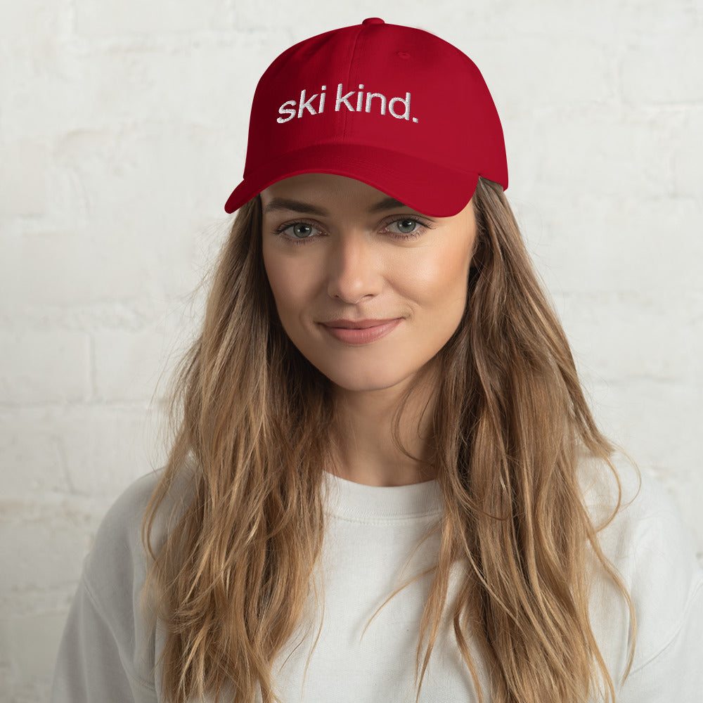 CS0017 - 04002 - ski kind Dad Hat