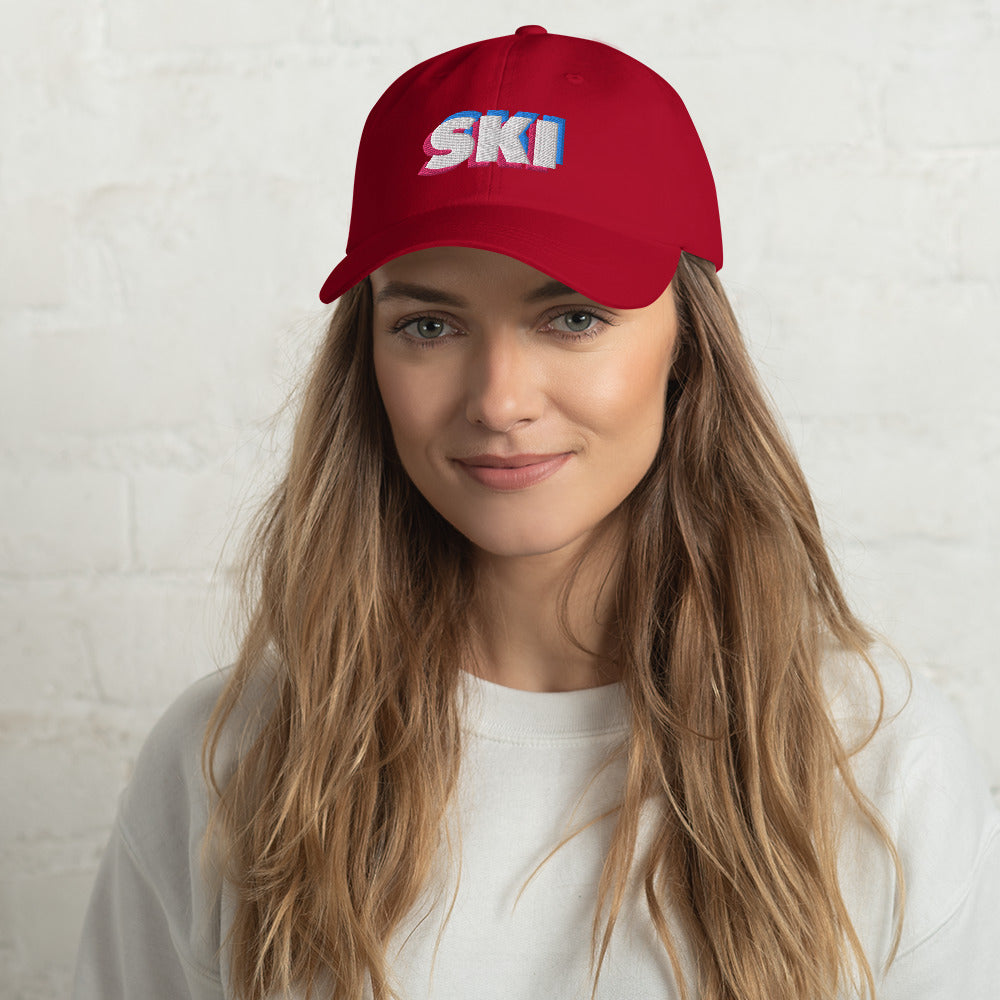 CS0058 - 04002 - 3D SKI Dad Hat