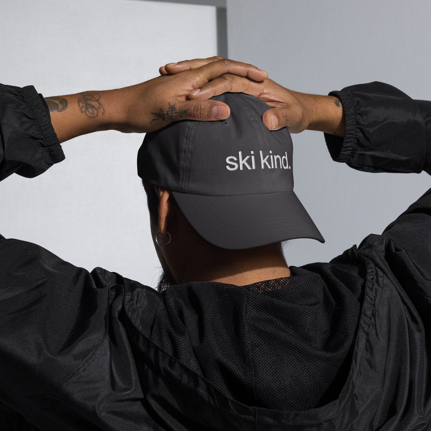 CS0017 - 04002 - ski kind Dad Hat