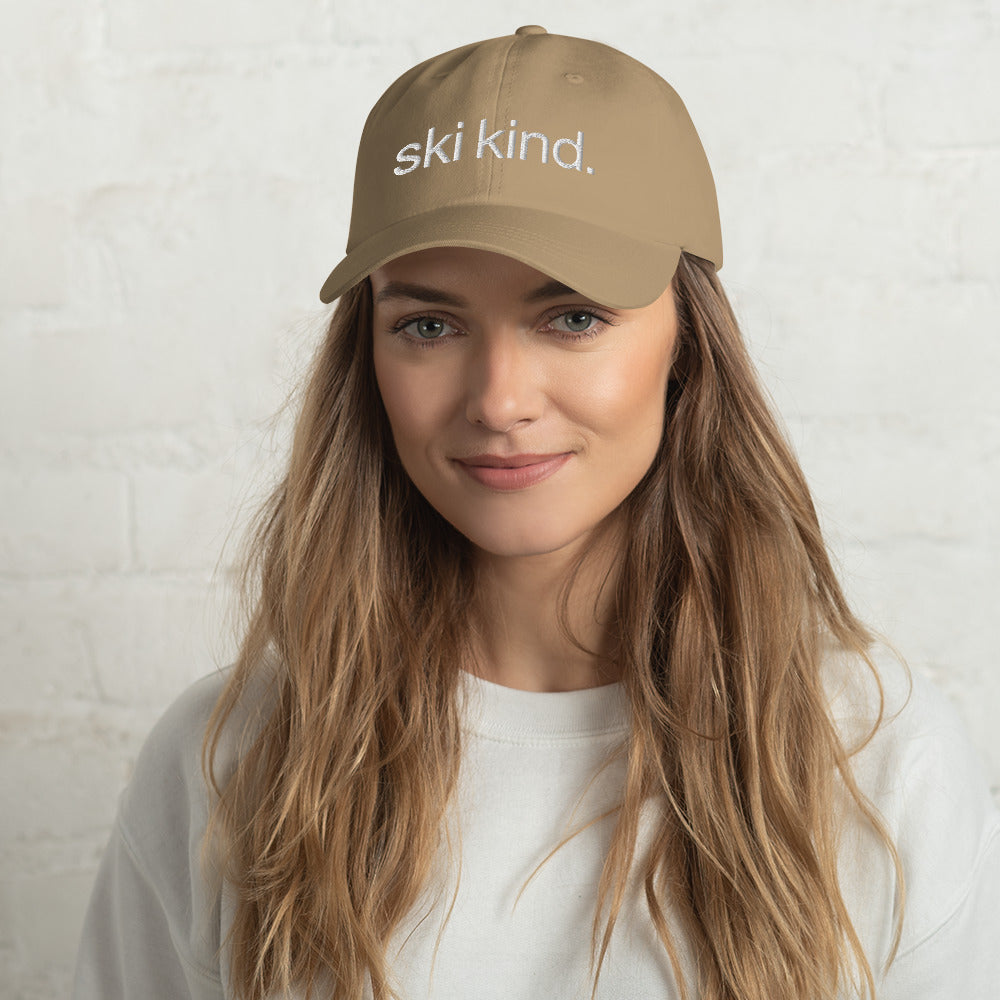 CS0017 - 04002 - ski kind Dad Hat