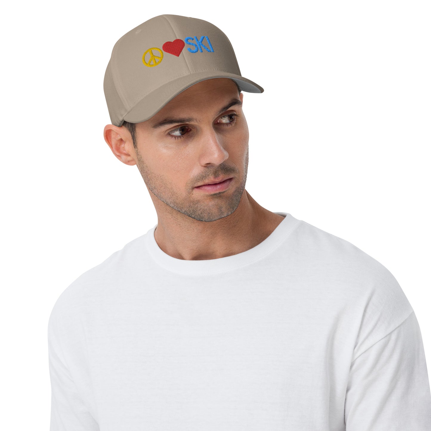 CS0026 - 04002 - Peace | Love | SKI  Structured Twill Cap