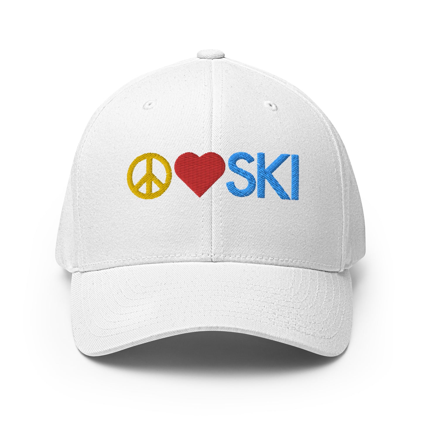 CS0026 - 04002 - Peace | Love | SKI  Structured Twill Cap