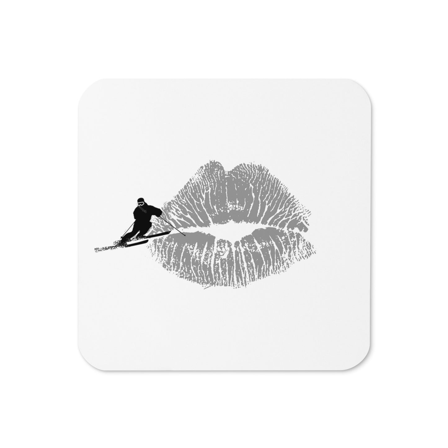 CS0069 - 06002 - KISS/SKI Cork-back coaster