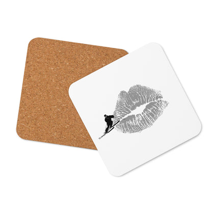 CS0069 - 06002 - KISS/SKI Cork-back coaster