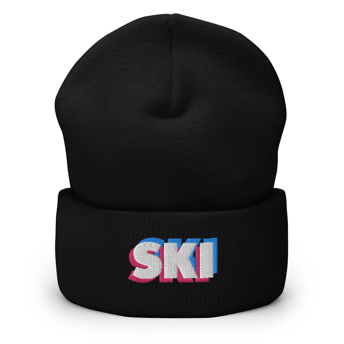 CS0058 - 04001 - 3D SKI Cuffed Beanie