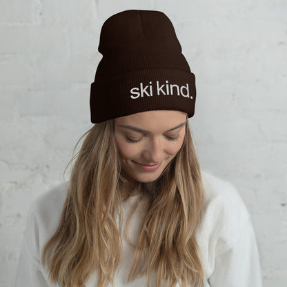 CS0017 - 04001 - ski kind Cuffed Beanie