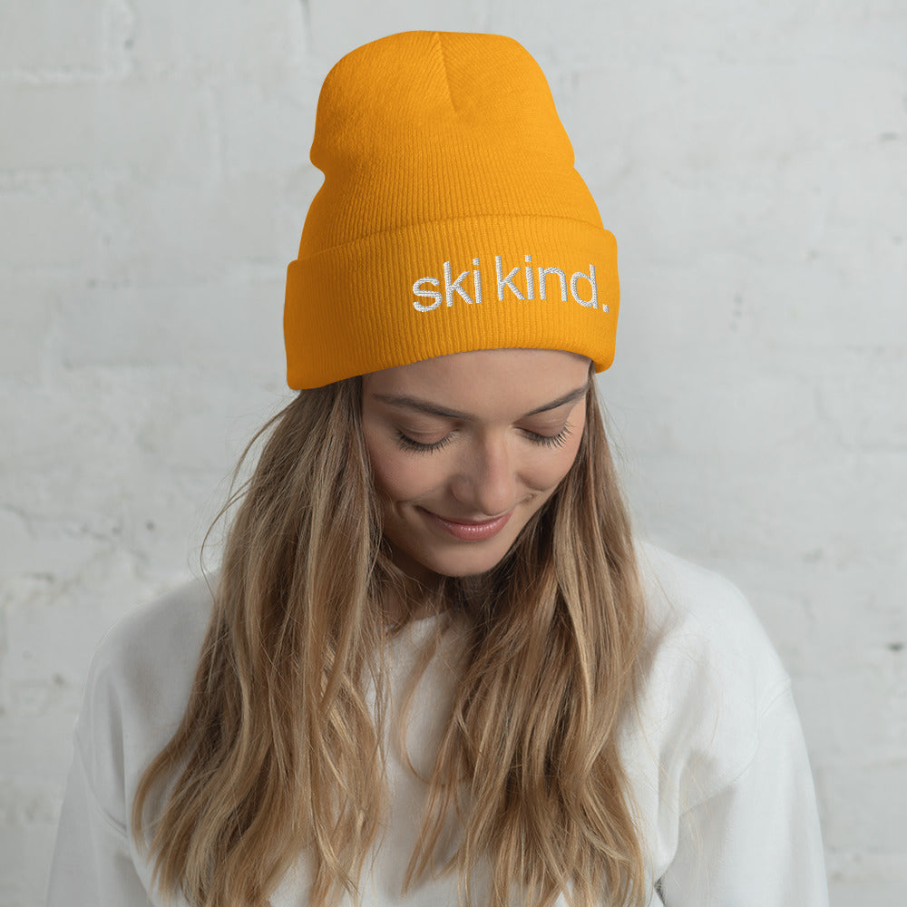 CS0017 - 04001 - ski kind Cuffed Beanie