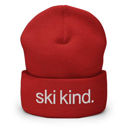 CS0017 - 04001 - ski kind Cuffed Beanie