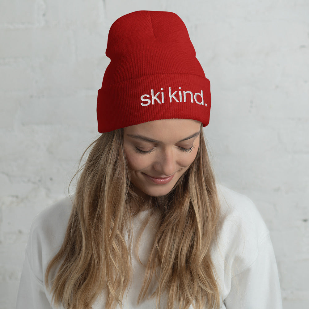 CS0017 - 04001 - ski kind Cuffed Beanie