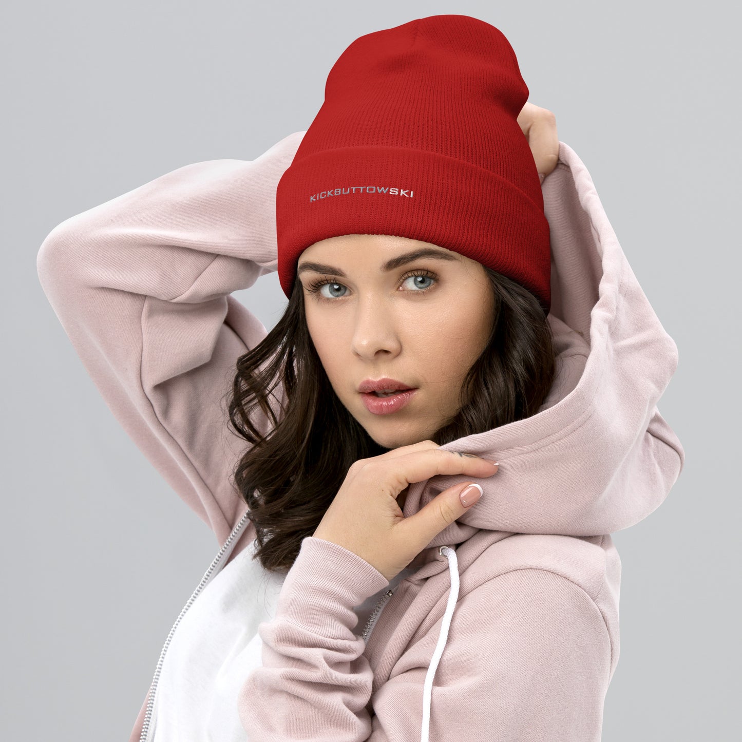 CS0068 - 04001 - Kickbuttowski Cuffed Beanie