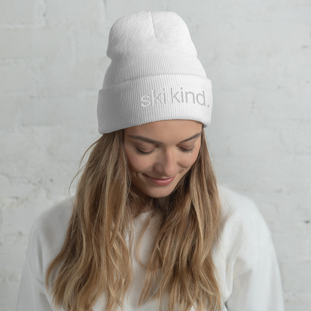 CS0017 - 04001 - ski kind Cuffed Beanie