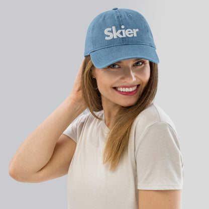 CS0020 - 04002 - Skier Denim Hat