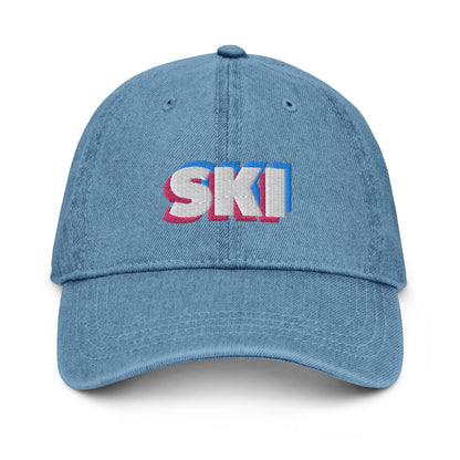 CS0058 - 04002 - 3D SKI Denim Hat