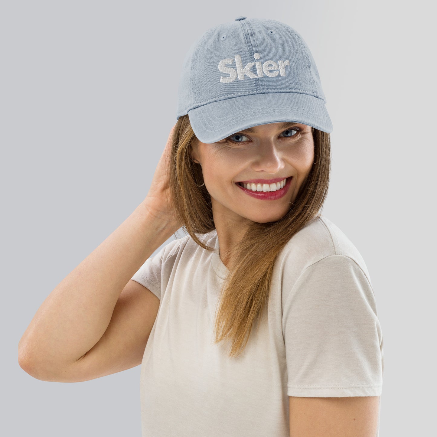 CS0020 - 04002 - Skier Denim Hat