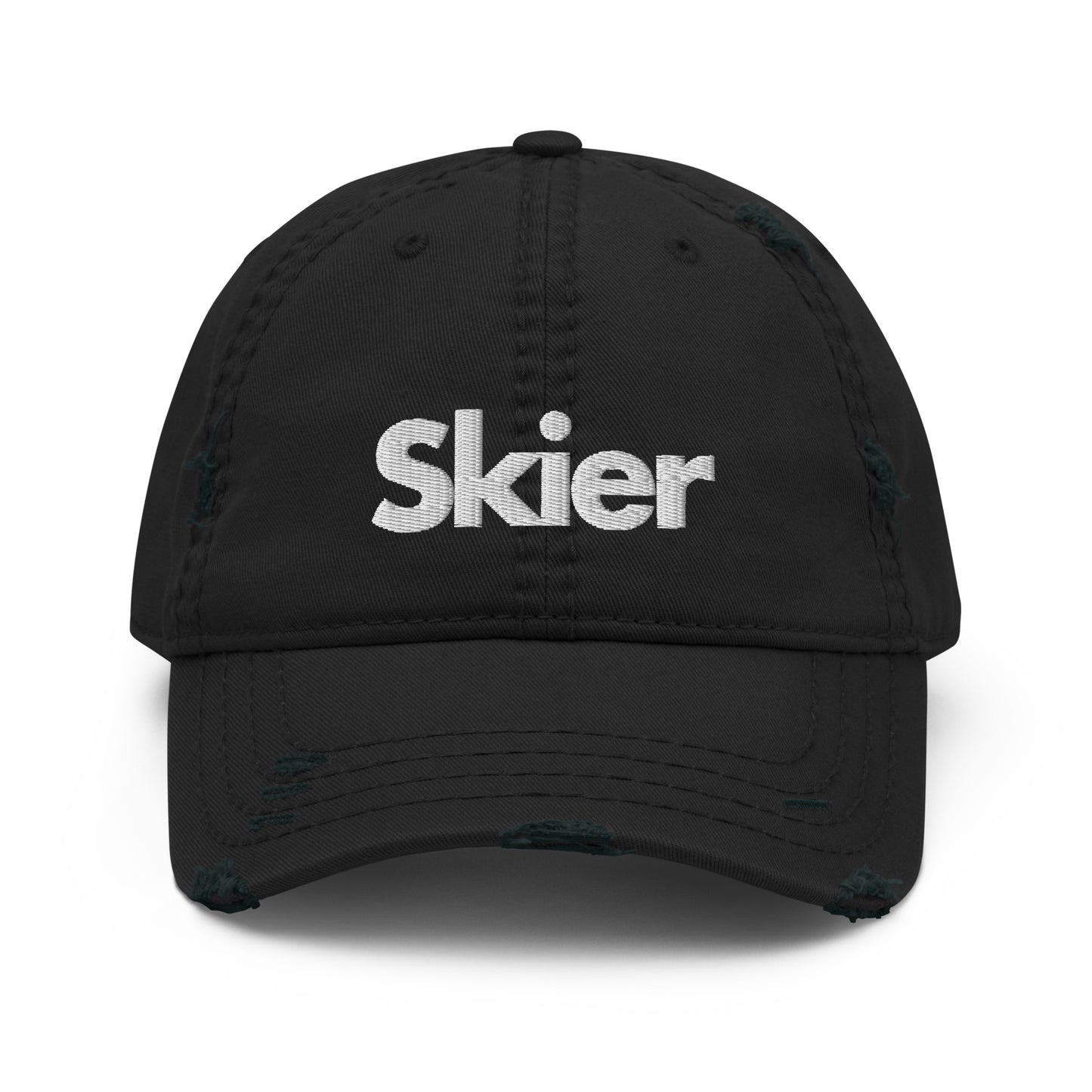 CS0020 - 04002 - Skier Distressed Dad Hat