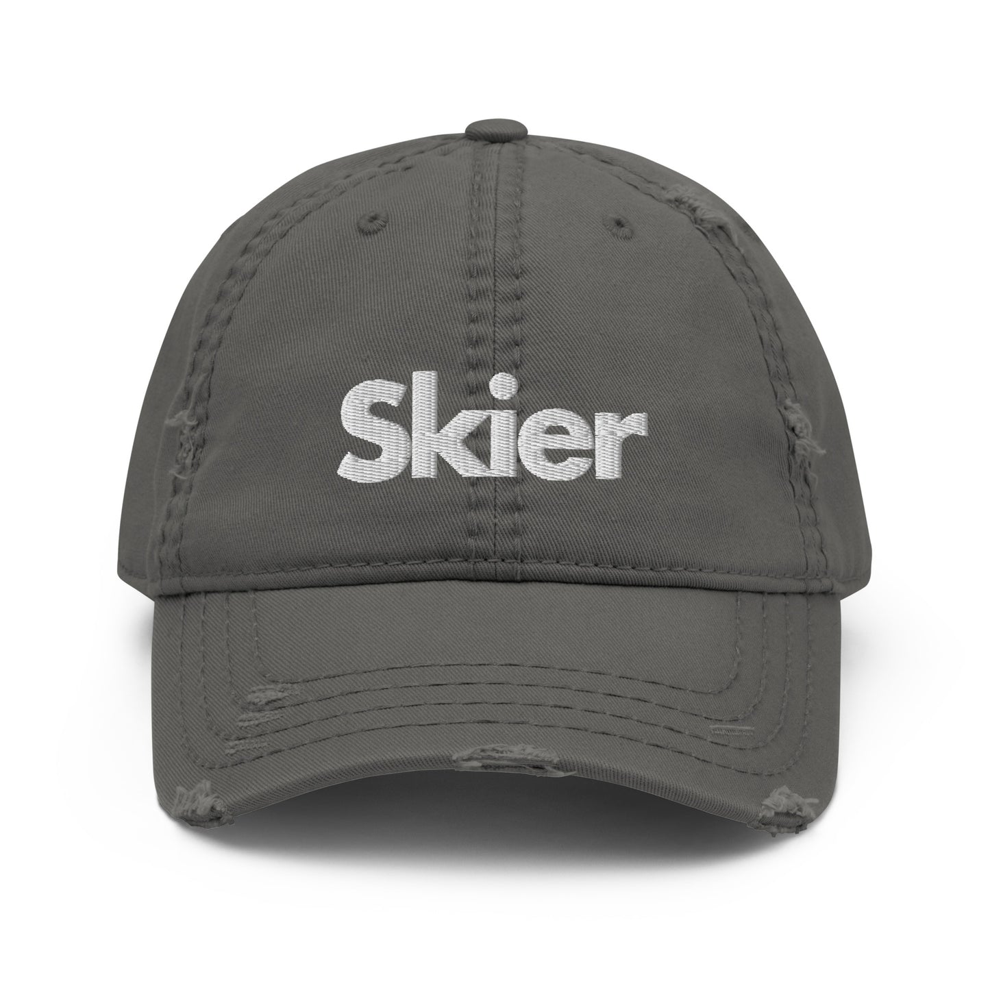 CS0020 - 04002 - Skier Distressed Dad Hat