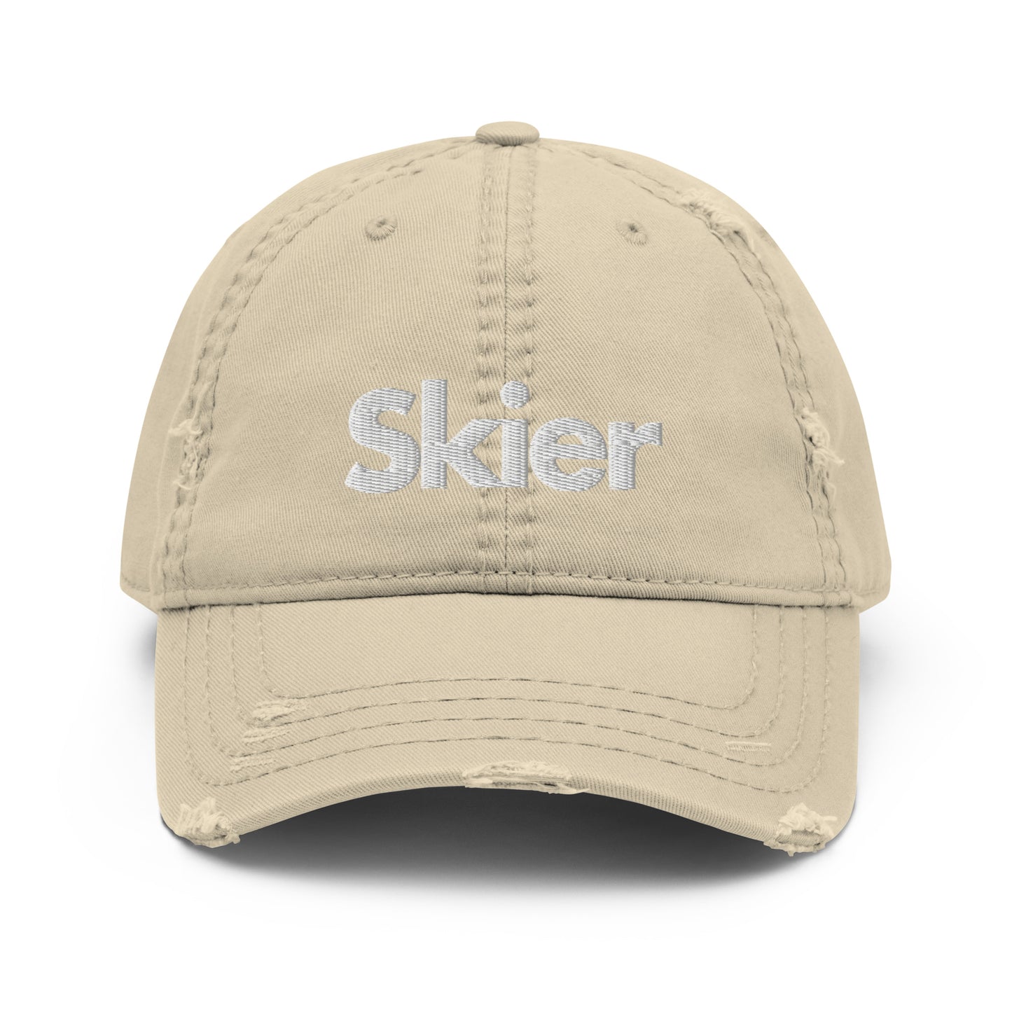 CS0020 - 04002 - Skier Distressed Dad Hat