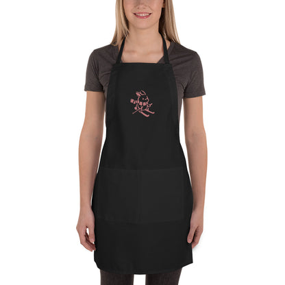 CS0011 - 06001 - Ski Bunny Embroidered Apron