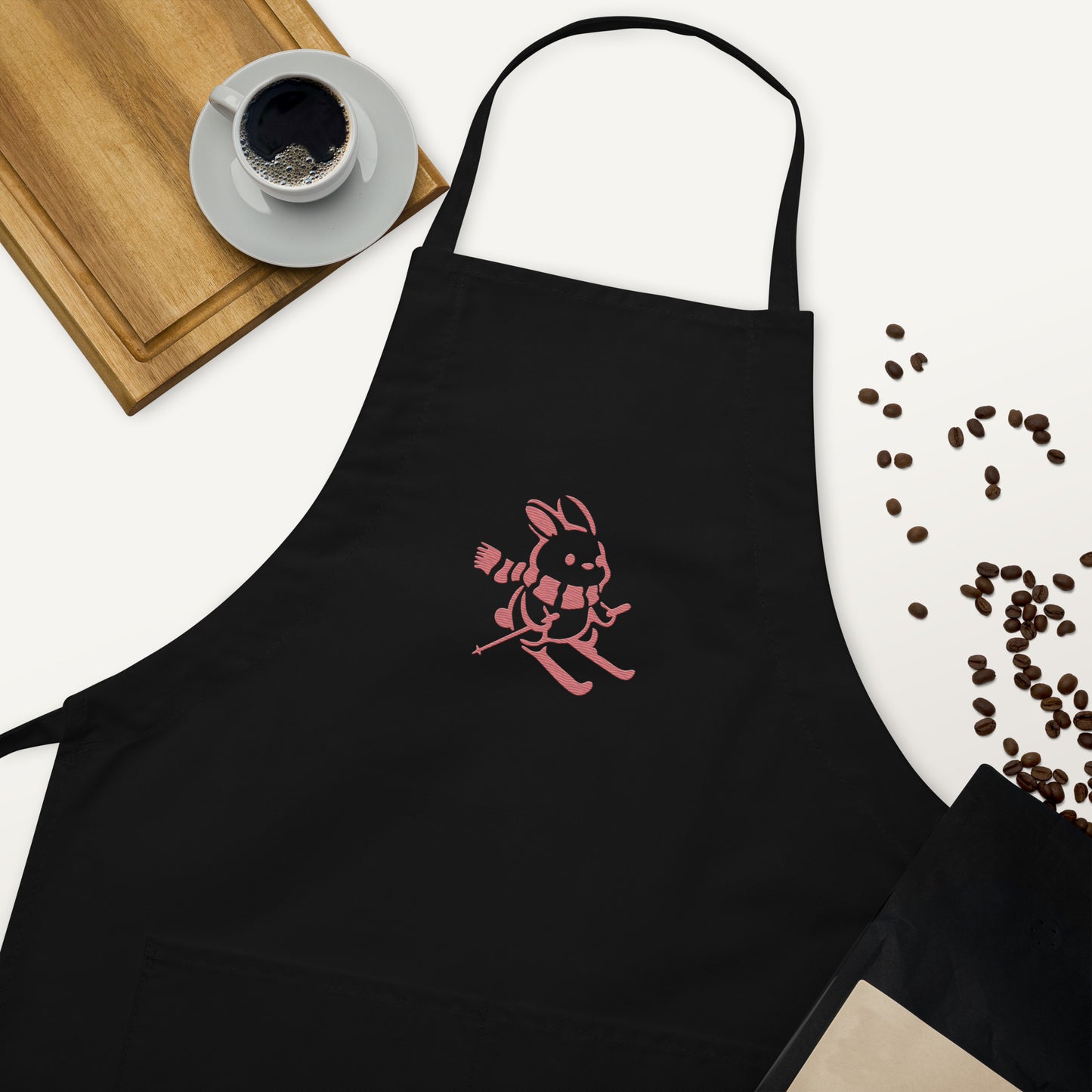 CS0011 - 06001 - Ski Bunny Embroidered Apron