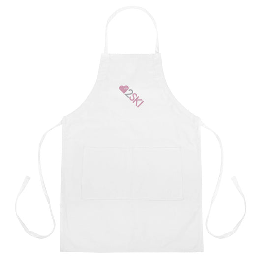 CS0027 - 06001 - LOVE2SKI Embroidered Apron