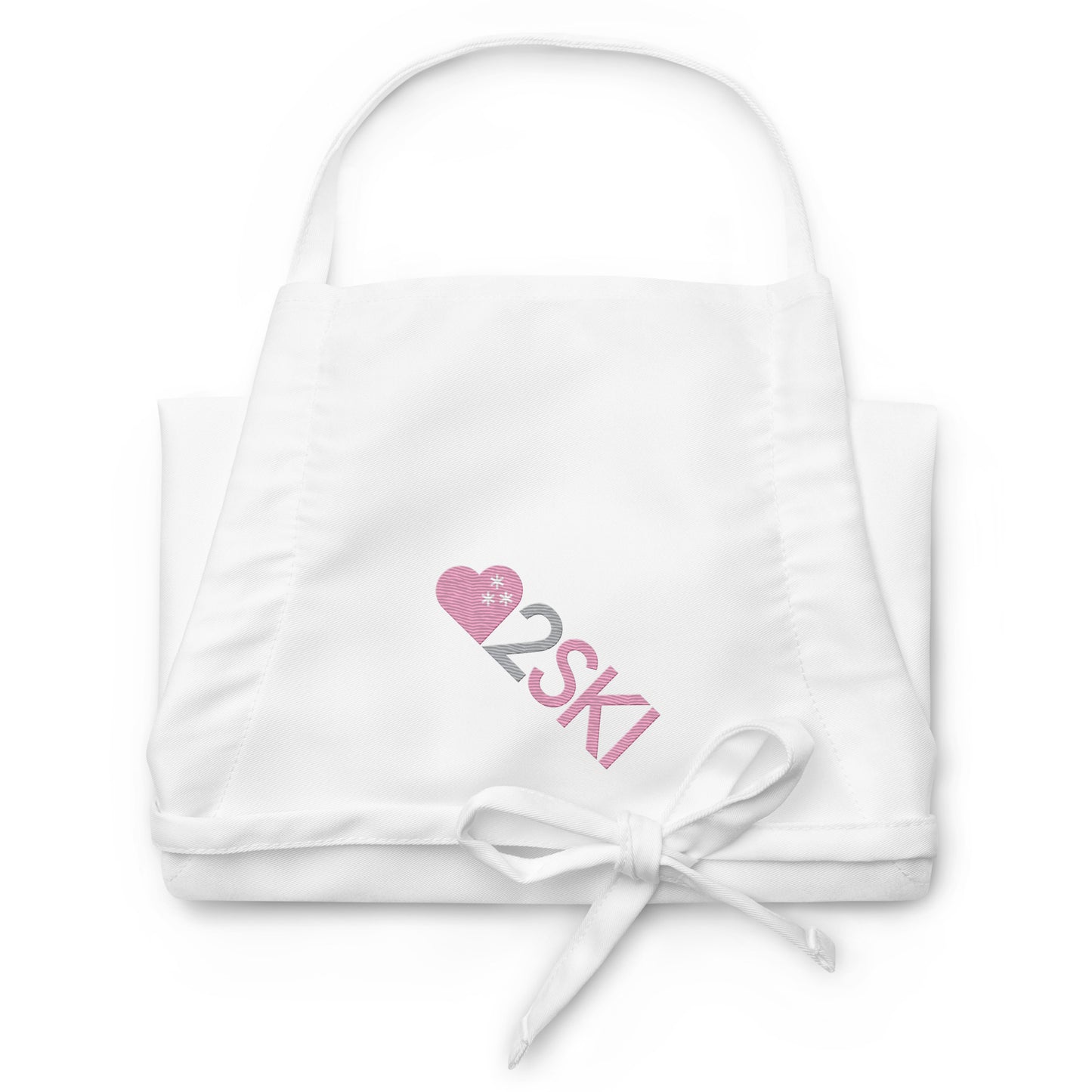 CS0027 - 06001 - LOVE2SKI Embroidered Apron