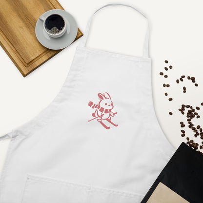 CS0011 - 06001 - Ski Bunny Embroidered Apron