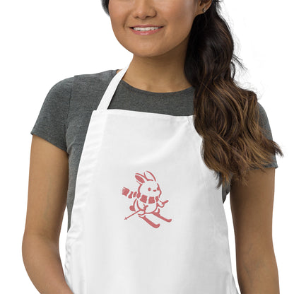 CS0011 - 06001 - Ski Bunny Embroidered Apron