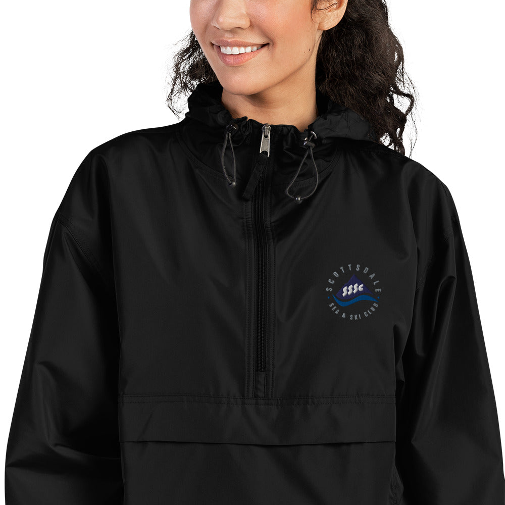 SSASC0081 - 01006 Unisex Embroidered Champion Packable Jacket