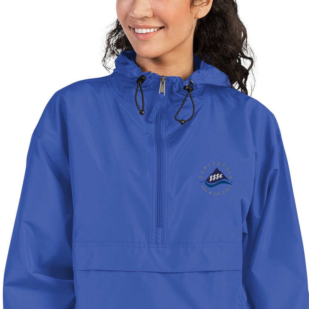 SSASC0081 - 01006 Unisex Embroidered Champion Packable Jacket