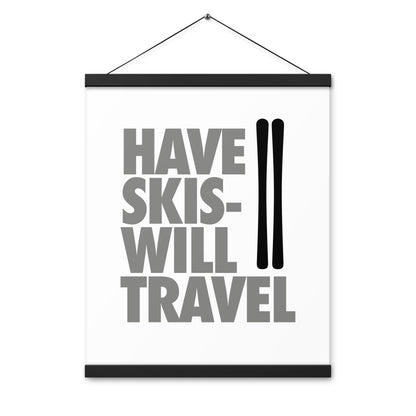 CS0032 - 06008 - Have Skis Will Travel Poster with hangers