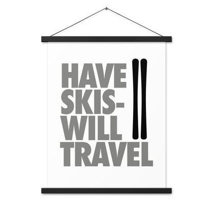 CS0032 - 06008 - Have Skis Will Travel Poster with hangers